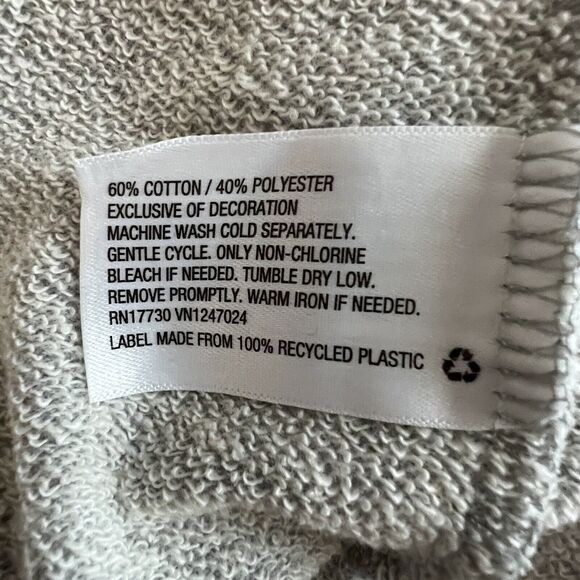 Phillip Lim x Target Shirt Womens XS Gray Boom Jumper Graphic Sweatshirt Casual - Picture 8 of 8